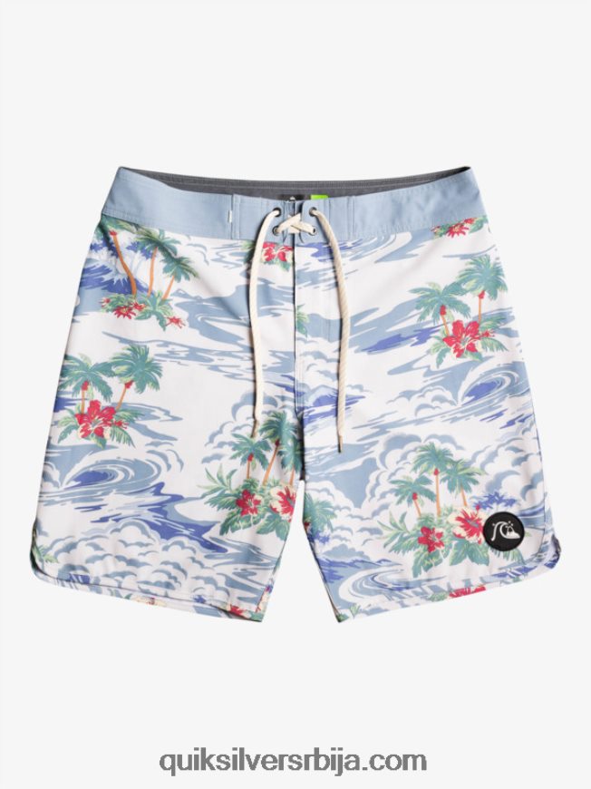 мушкарци Quiksilver хемпстретцх сцаллоп 19 боардсхортс бреза Z824VN1739