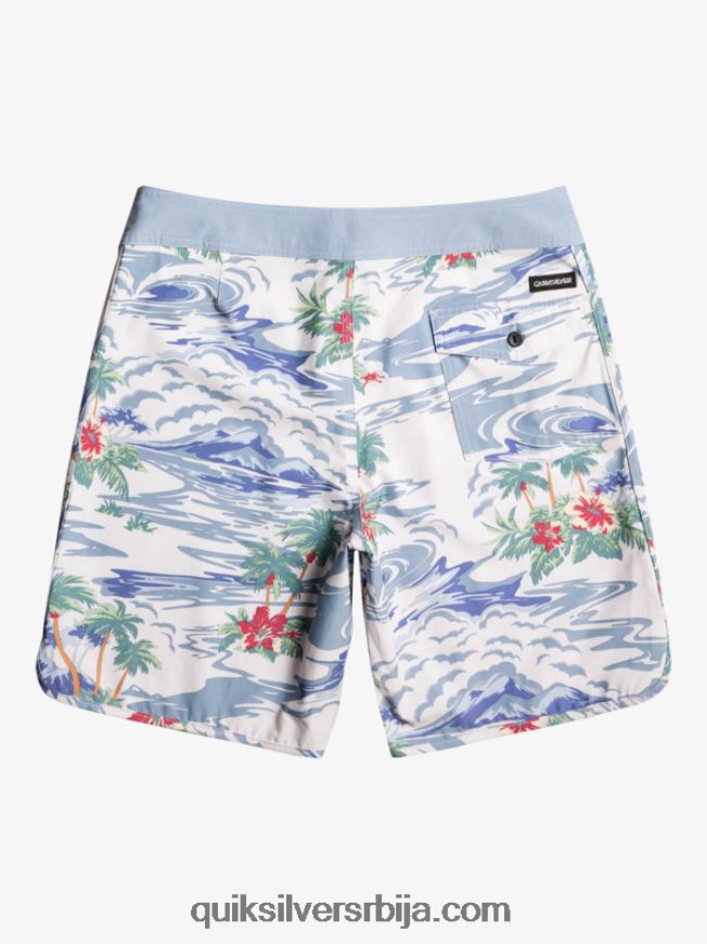 мушкарци Quiksilver хемпстретцх сцаллоп 19 боардсхортс бреза Z824VN1739