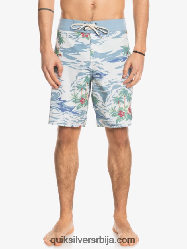 мушкарци Quiksilver хемпстретцх сцаллоп 19 боардсхортс бреза Z824VN1739