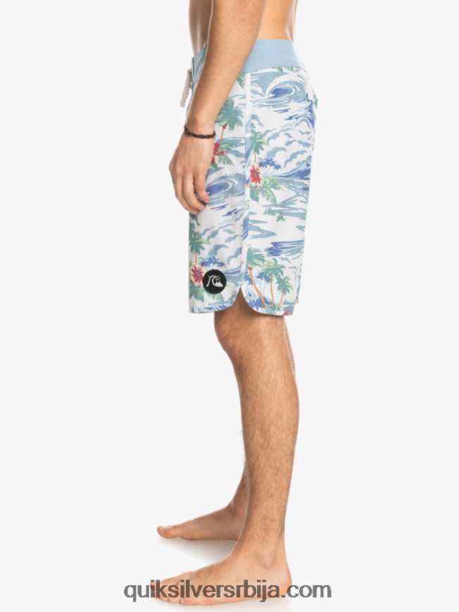 мушкарци Quiksilver хемпстретцх сцаллоп 19 боардсхортс бреза Z824VN1739