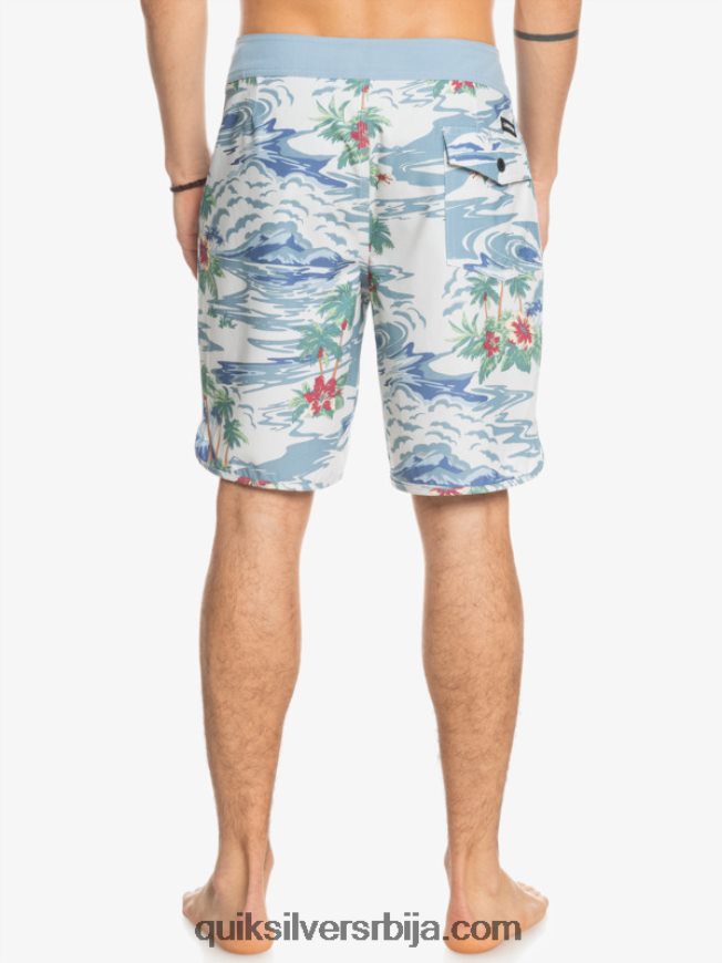мушкарци Quiksilver хемпстретцх сцаллоп 19 боардсхортс бреза Z824VN1739