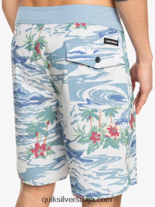 мушкарци Quiksilver хемпстретцх сцаллоп 19 боардсхортс бреза Z824VN1739