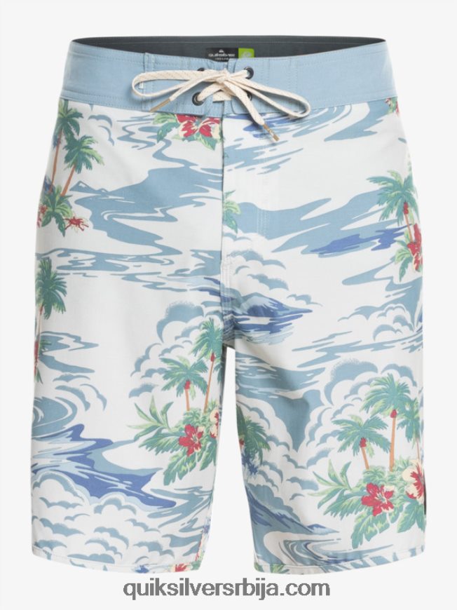 мушкарци Quiksilver хемпстретцх сцаллоп 19 боардсхортс бреза Z824VN1739