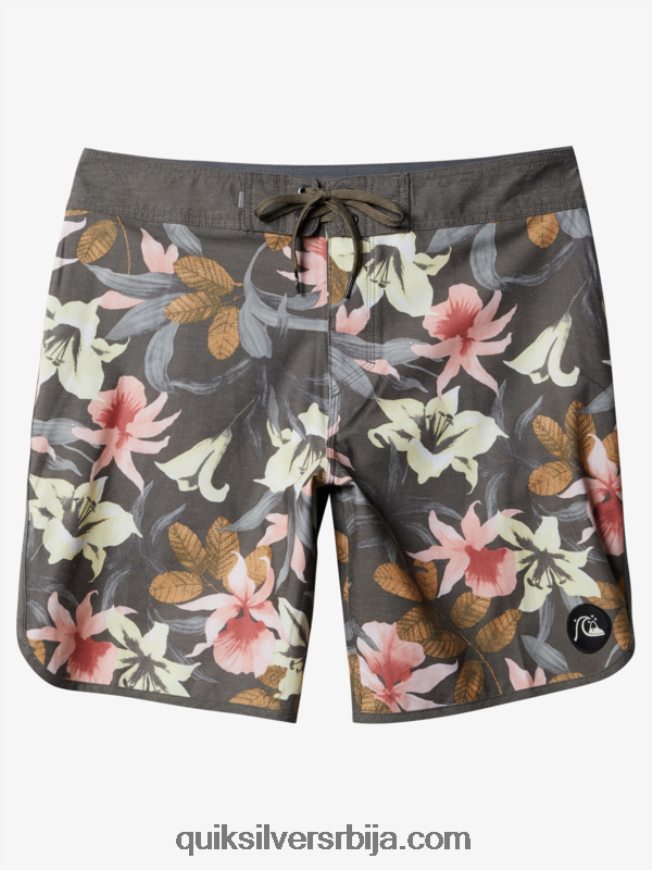мушкарци Quiksilver хемпстретцх сцаллоп 19 боардсхортс тармац Z824VN1740