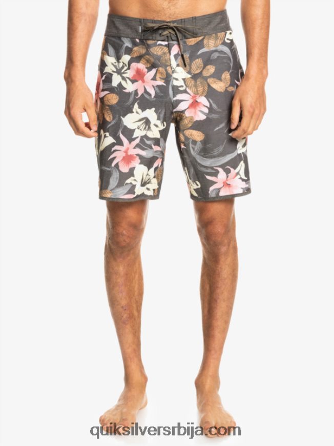 мушкарци Quiksilver хемпстретцх сцаллоп 19 боардсхортс тармац Z824VN1740