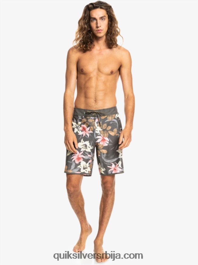 мушкарци Quiksilver хемпстретцх сцаллоп 19 боардсхортс тармац Z824VN1740