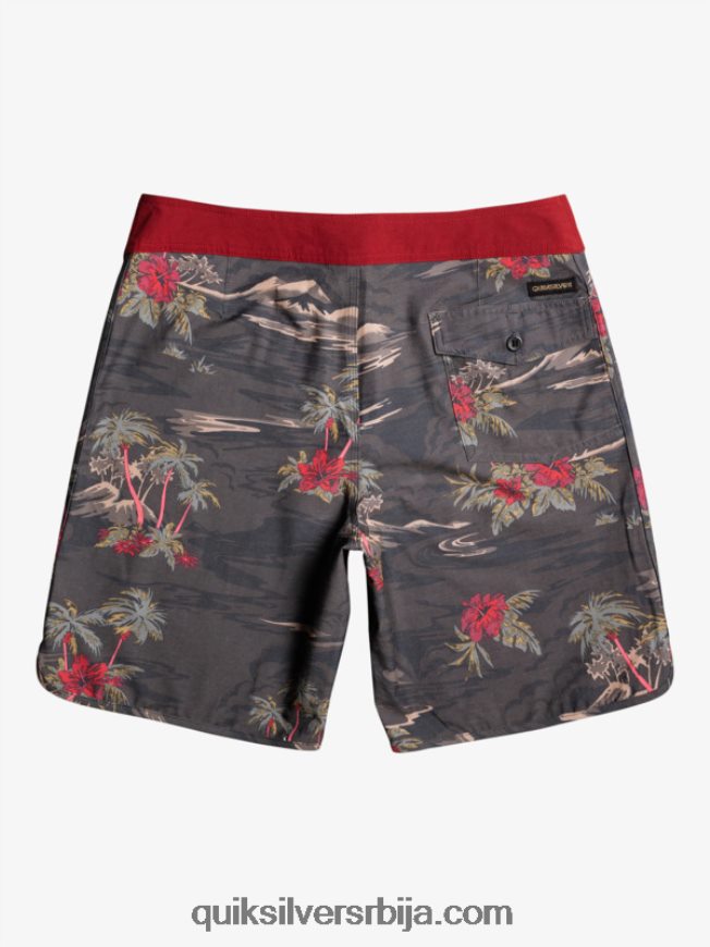 мушкарци Quiksilver хемпстретцх сцаллоп 19 боардсхортс тармац Z824VN1742