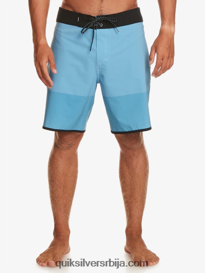 мушкарци Quiksilver хигхлите сцаллоп 19 боардсхортс азурно плава Z824VN17
