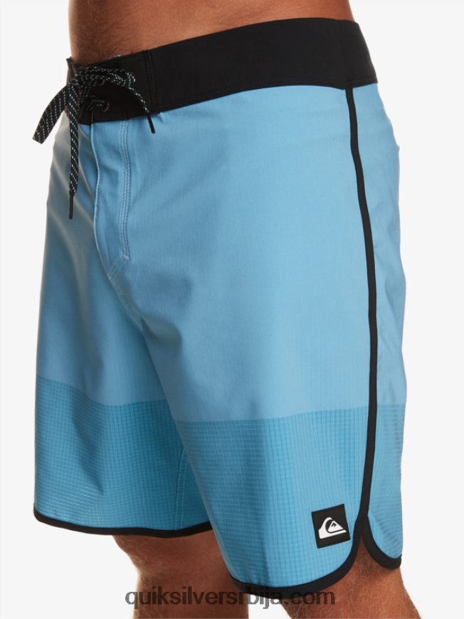 мушкарци Quiksilver хигхлите сцаллоп 19 боардсхортс азурно плава Z824VN17