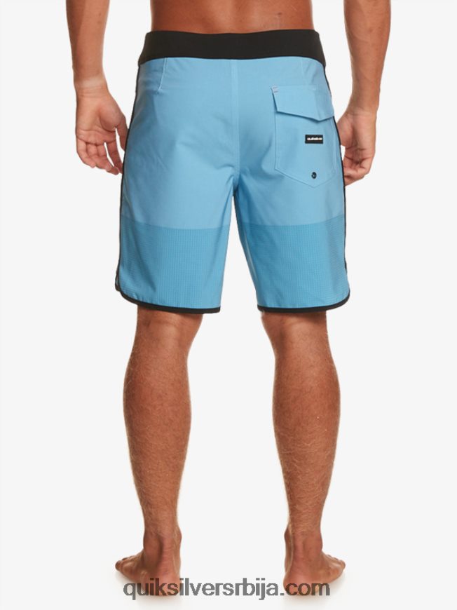 мушкарци Quiksilver хигхлите сцаллоп 19 боардсхортс азурно плава Z824VN17