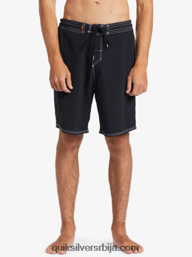 мушкарци Quiksilver ватерман тхровбацк 19 боардсхортс црн Z824VN1855