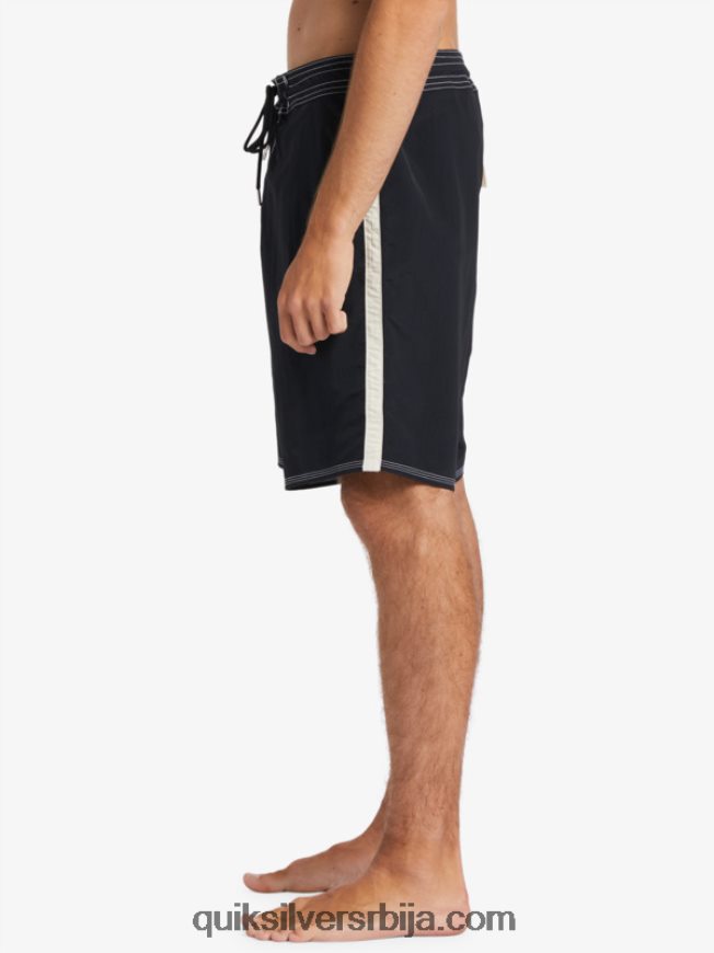мушкарци Quiksilver ватерман тхровбацк 19 боардсхортс црн Z824VN1855