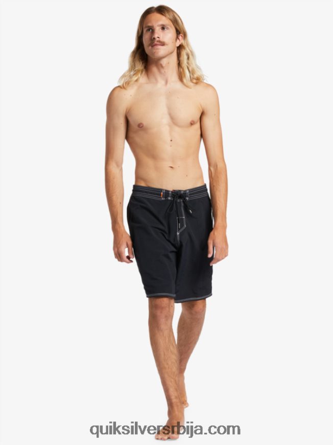 мушкарци Quiksilver ватерман тхровбацк 19 боардсхортс црн Z824VN1855