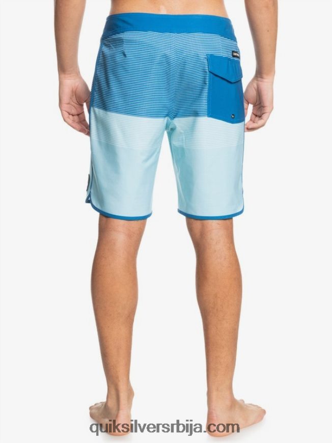 мушкарци Quiksilver сурфсилк тихуана 19 боардсхортс класична плава Z824VN1869