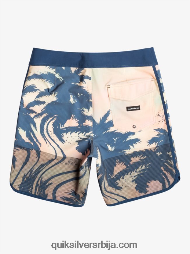 мушкарци Quiksilver хигхлите сцаллоп 19 боардсхортс пастелно тиркизно Z824VN18