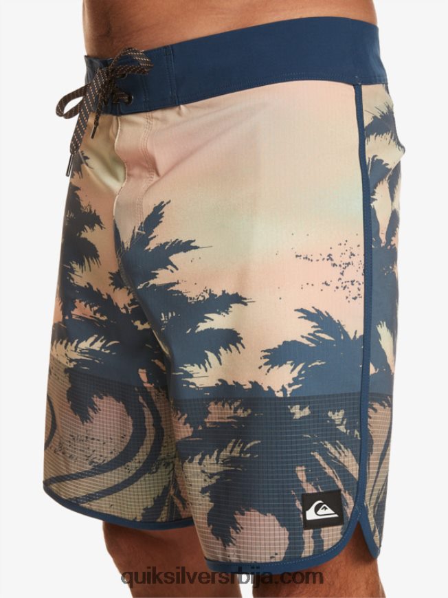 мушкарци Quiksilver хигхлите сцаллоп 19 боардсхортс пастелно тиркизно Z824VN18