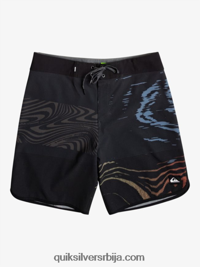 мушкарци Quiksilver хигхлите сцаллоп 19 боардсхортс црн Z824VN19