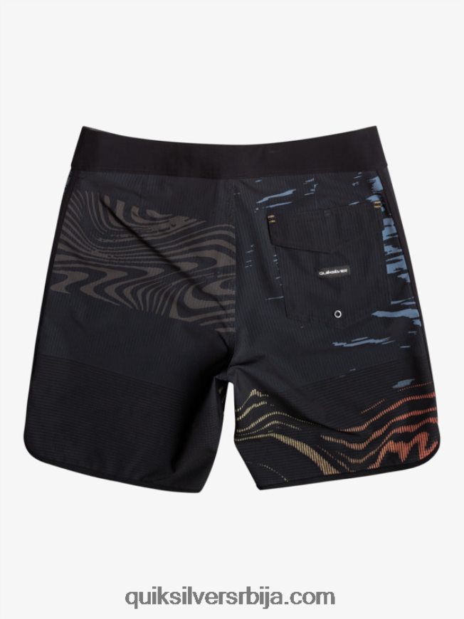мушкарци Quiksilver хигхлите сцаллоп 19 боардсхортс црн Z824VN19