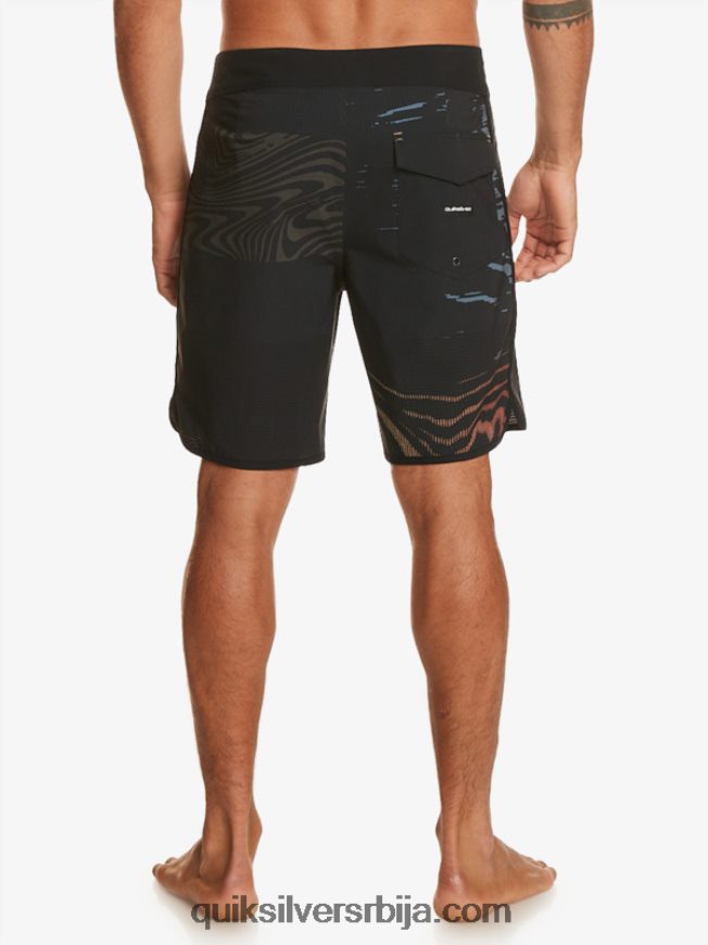 мушкарци Quiksilver хигхлите сцаллоп 19 боардсхортс црн Z824VN19