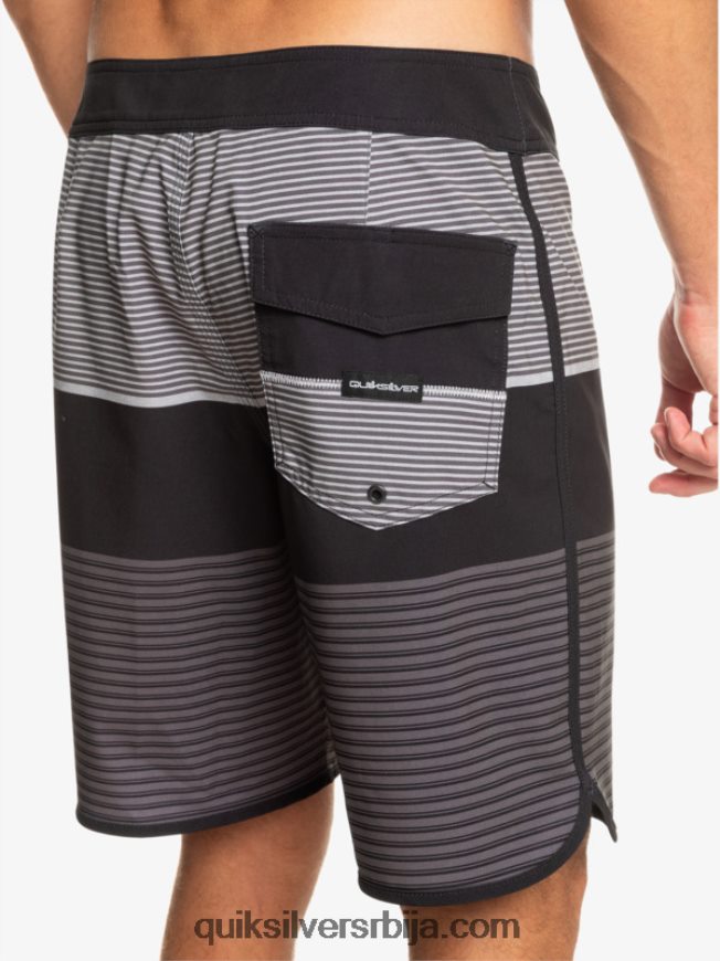 мушкарци Quiksilver сурфсилк тихуана 19 боардсхортс црн Z824VN206
