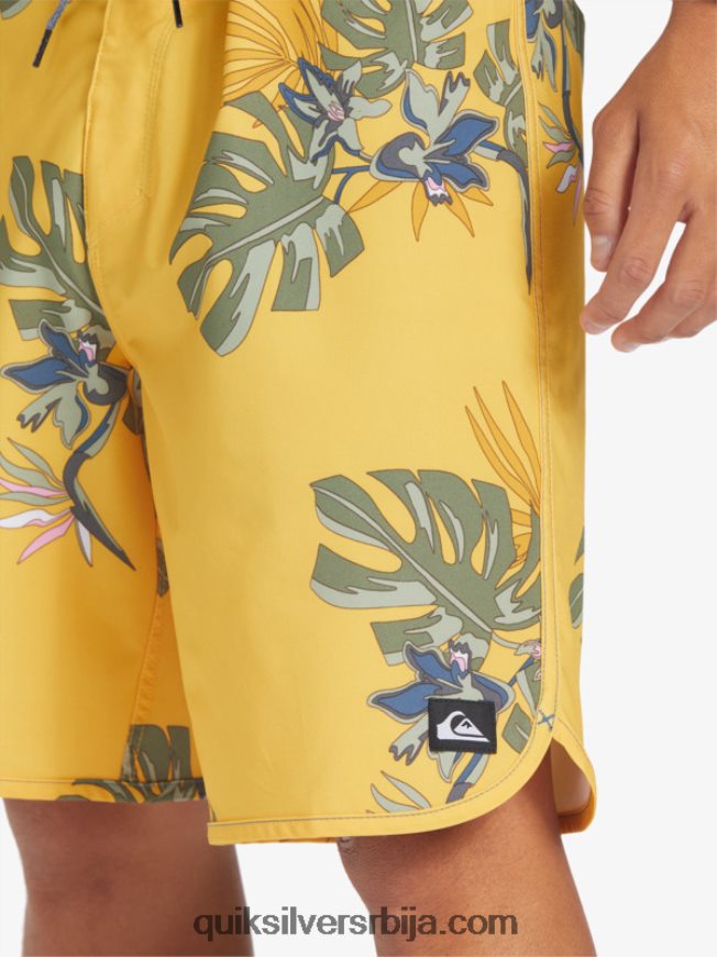 мушкарци Quiksilver сурфсилк сцаллоп 19 боардсхортс жуманца Z824VN214