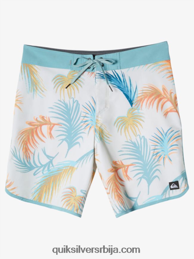 мушкарци Quiksilver сурфсилк сцаллоп 19 боардсхортс бреза Z824VN215
