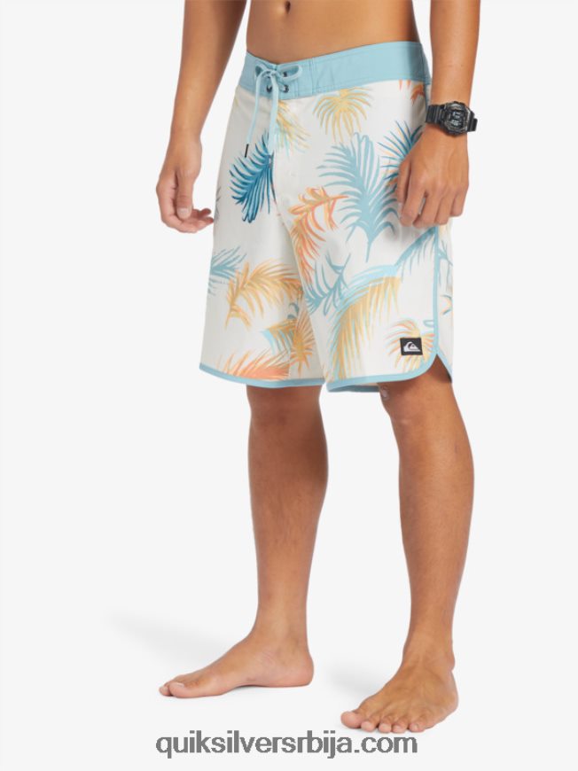 мушкарци Quiksilver сурфсилк сцаллоп 19 боардсхортс бреза Z824VN215
