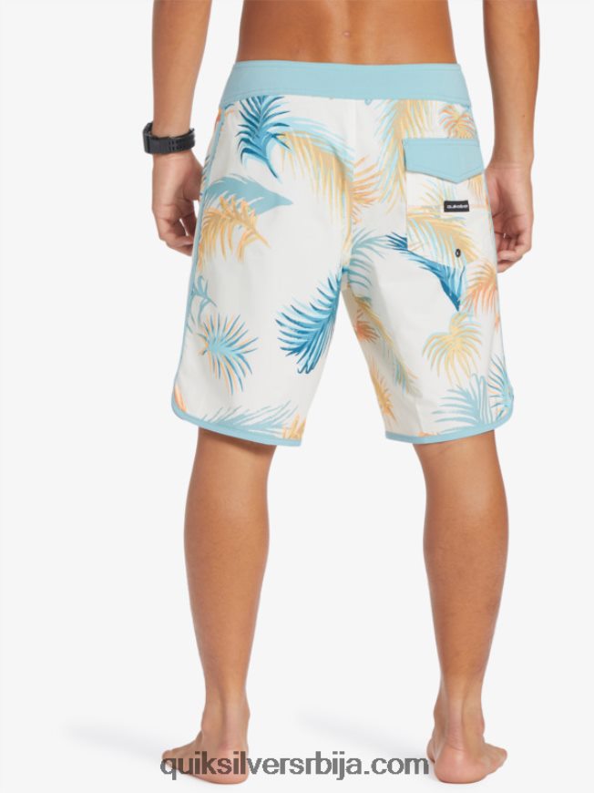 мушкарци Quiksilver сурфсилк сцаллоп 19 боардсхортс бреза Z824VN215