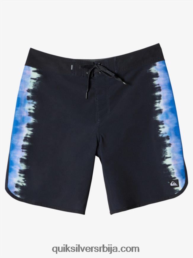 мушкарци Quiksilver сурфсилк сцаллоп 19 боардсхортс црн Z824VN216