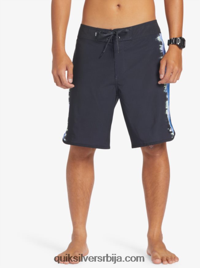 мушкарци Quiksilver сурфсилк сцаллоп 19 боардсхортс црн Z824VN216