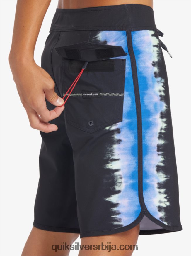 мушкарци Quiksilver сурфсилк сцаллоп 19 боардсхортс црн Z824VN216