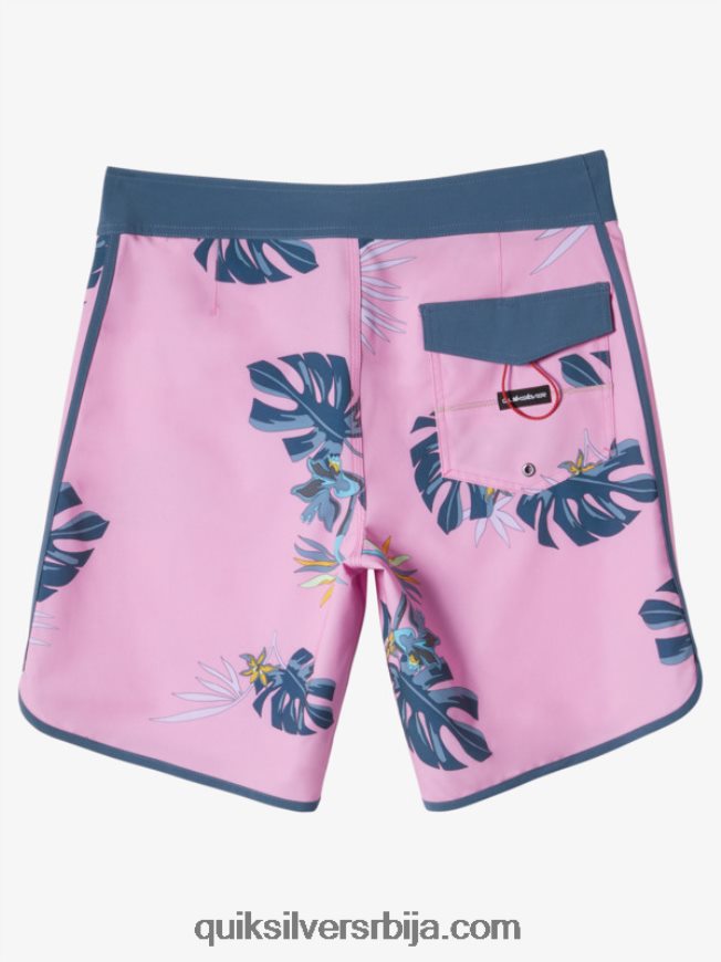 мушкарци Quiksilver сурфсилк сцаллоп 19 боардсхортс моонлите мауве Z824VN217