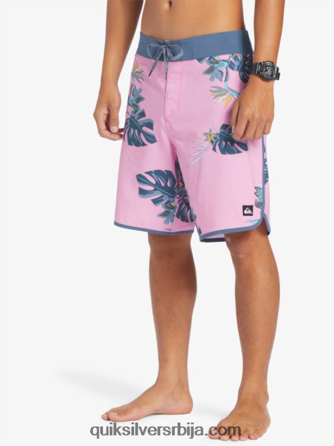 мушкарци Quiksilver сурфсилк сцаллоп 19 боардсхортс моонлите мауве Z824VN217