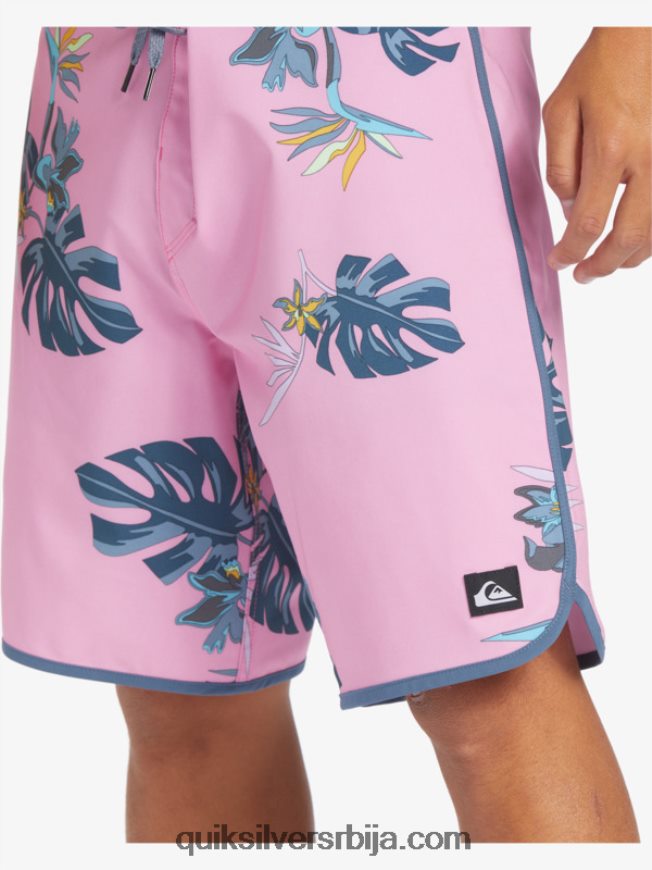 мушкарци Quiksilver сурфсилк сцаллоп 19 боардсхортс моонлите мауве Z824VN217