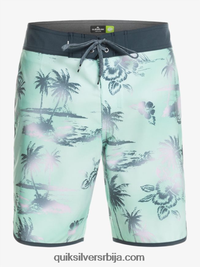мушкарци Quiksilver сурфсилк сцаллоп 19 боардсхортс стакло за плажу Z824VN222