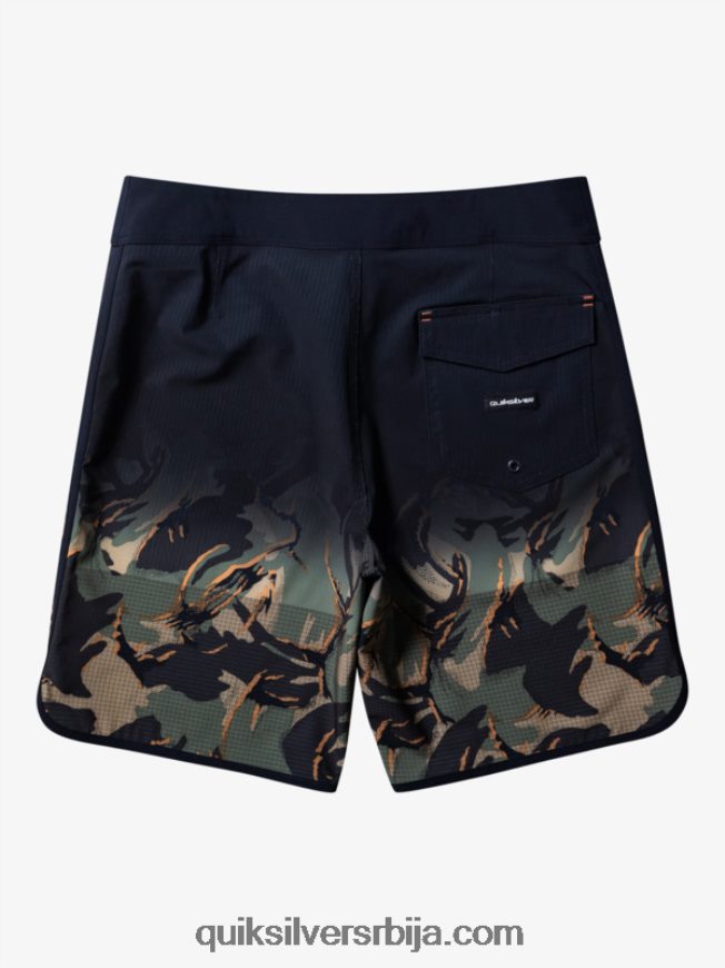 мушкарци Quiksilver хигхлите сцаллоп 19 боардсхортс детелина са четири листа Z824VN25