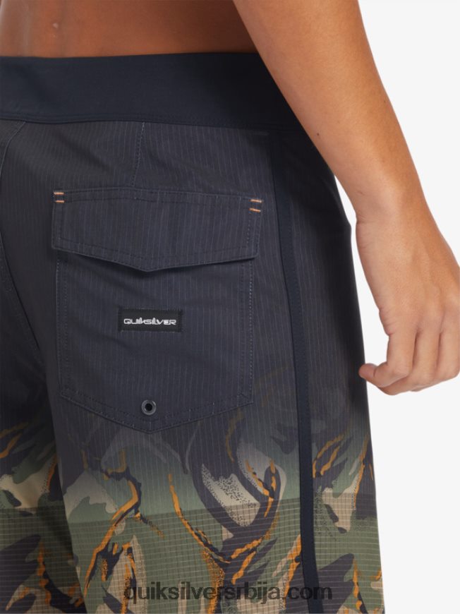 мушкарци Quiksilver хигхлите сцаллоп 19 боардсхортс детелина са четири листа Z824VN25