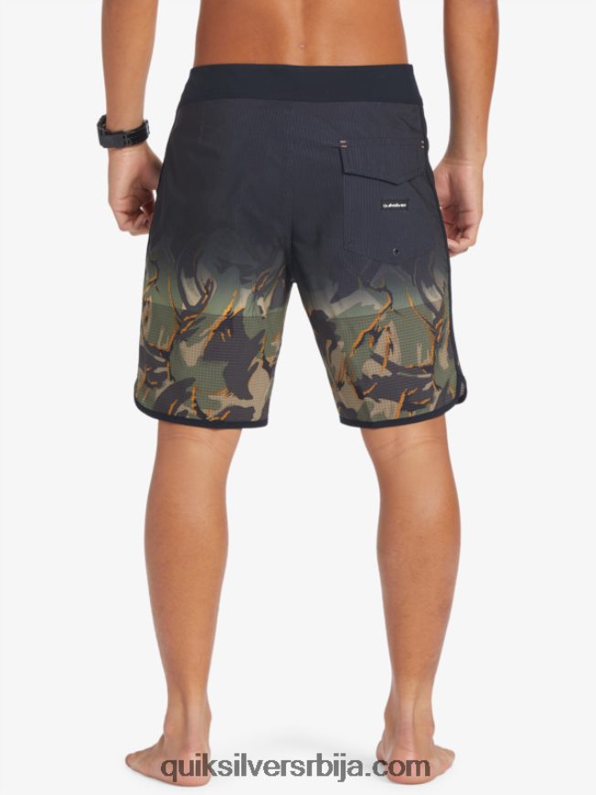 мушкарци Quiksilver хигхлите сцаллоп 19 боардсхортс детелина са четири листа Z824VN25