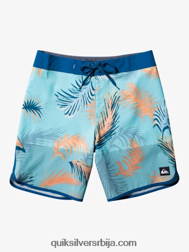 мушкарци Quiksilver хигхлите сцаллоп 19 боардсхортс мароканско плаво Z824VN27