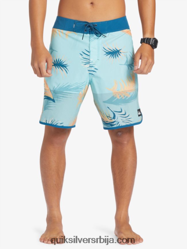 мушкарци Quiksilver хигхлите сцаллоп 19 боардсхортс мароканско плаво Z824VN27