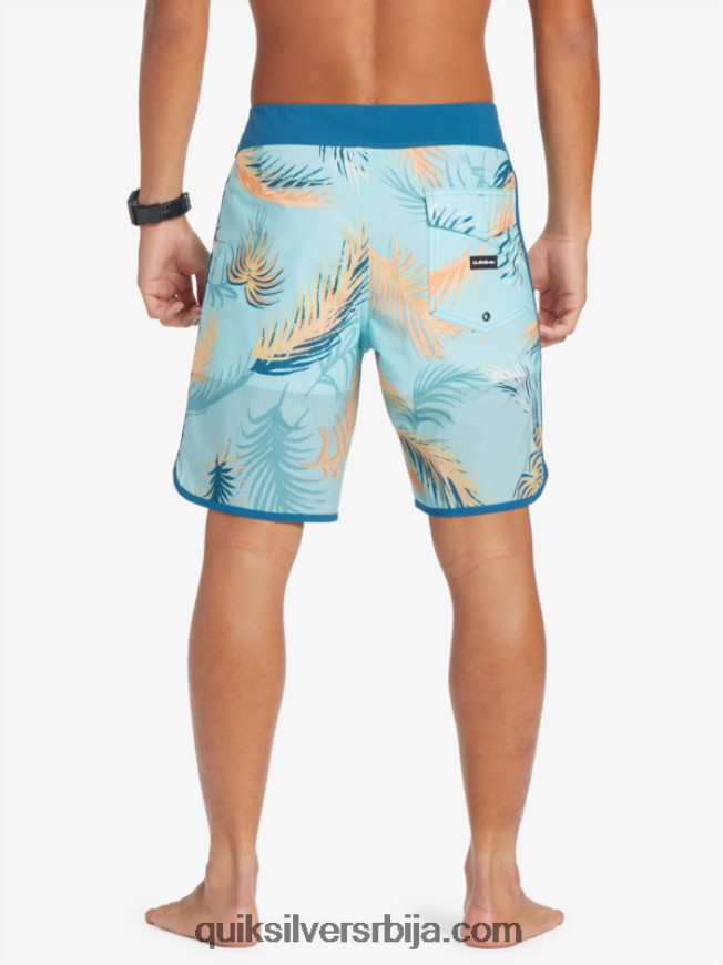 мушкарци Quiksilver хигхлите сцаллоп 19 боардсхортс мароканско плаво Z824VN27