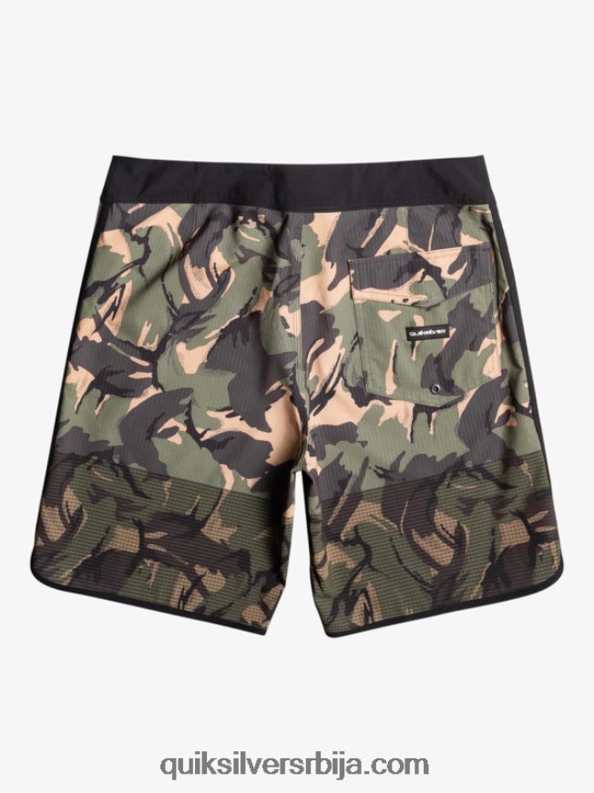 мушкарци Quiksilver хигхлите сцаллоп 19 боардсхортс цамо Z824VN33