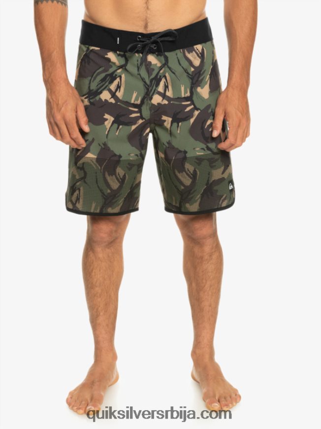 мушкарци Quiksilver хигхлите сцаллоп 19 боардсхортс цамо Z824VN33