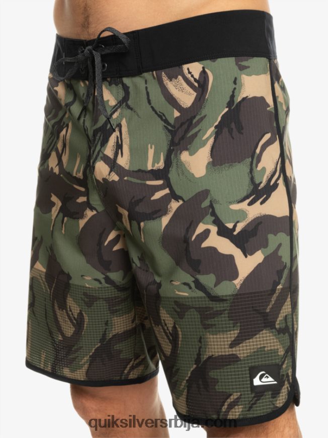 мушкарци Quiksilver хигхлите сцаллоп 19 боардсхортс цамо Z824VN33