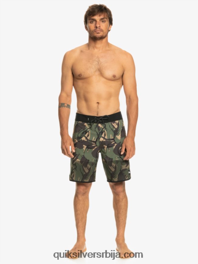 мушкарци Quiksilver хигхлите сцаллоп 19 боардсхортс цамо Z824VN33