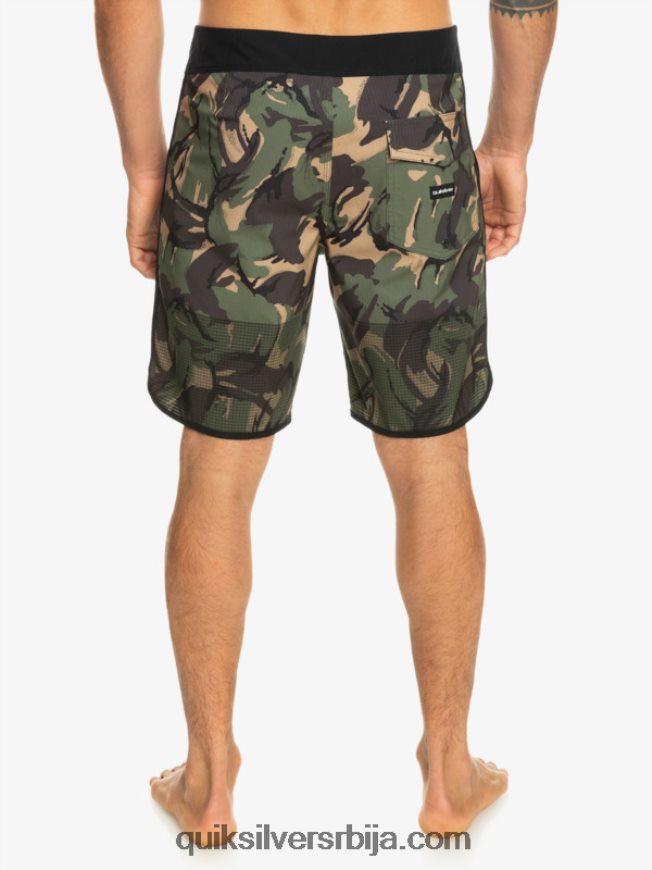 мушкарци Quiksilver хигхлите сцаллоп 19 боардсхортс цамо Z824VN33