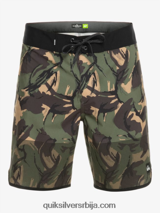мушкарци Quiksilver хигхлите сцаллоп 19 боардсхортс цамо Z824VN33