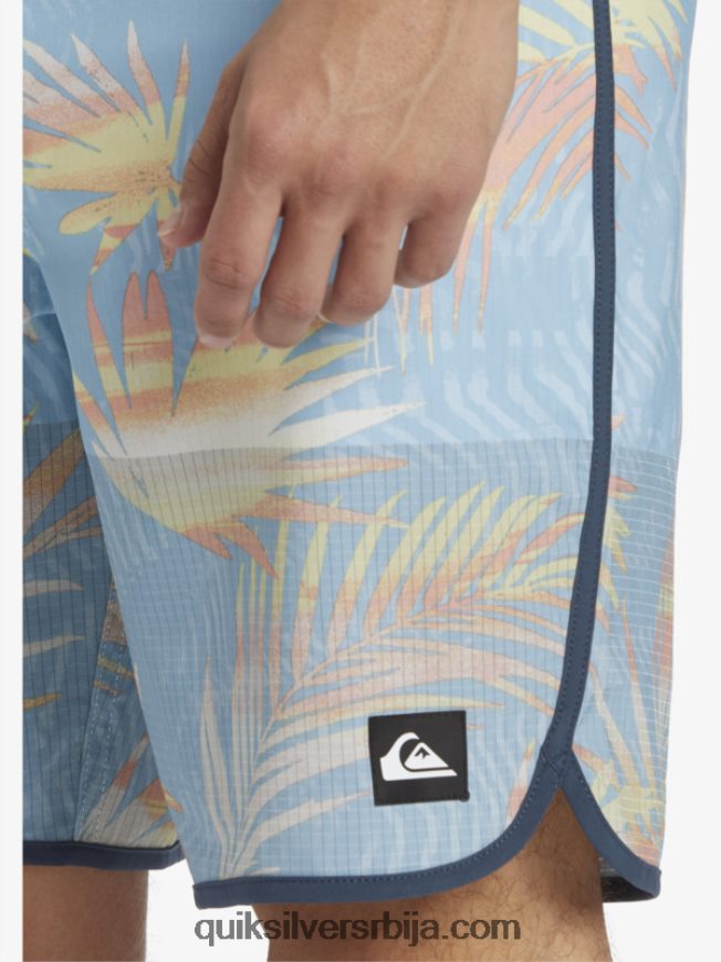 мушкарци Quiksilver хигхлите сцаллоп 19 боардсхортс небеско плаветнило Z824VN34