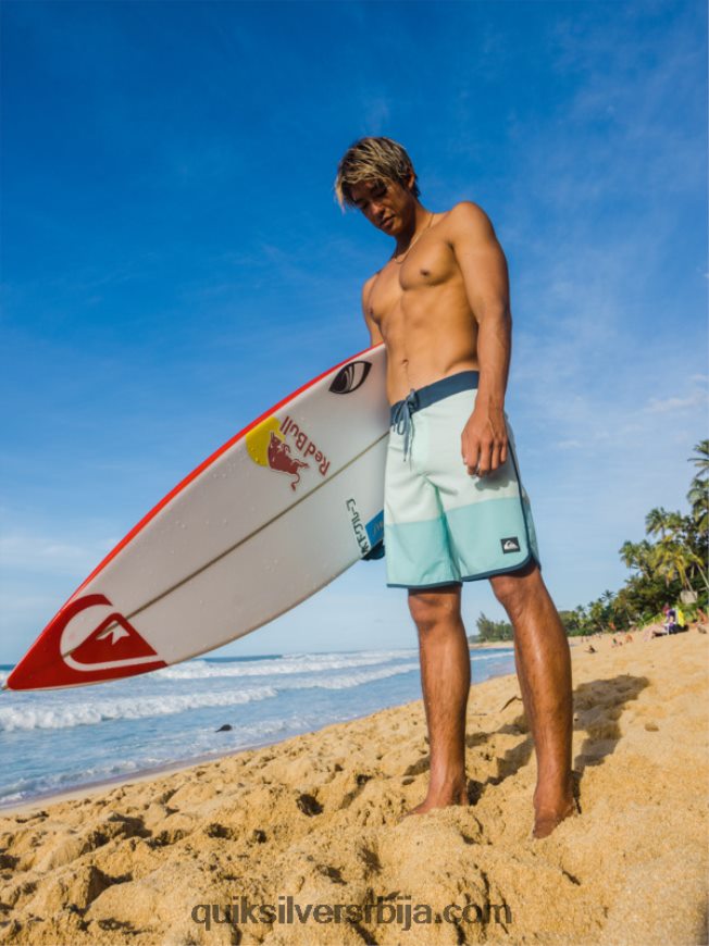 мушкарци Quiksilver хигхлите сцаллоп 19 боардсхортс стакло за плажу Z824VN35