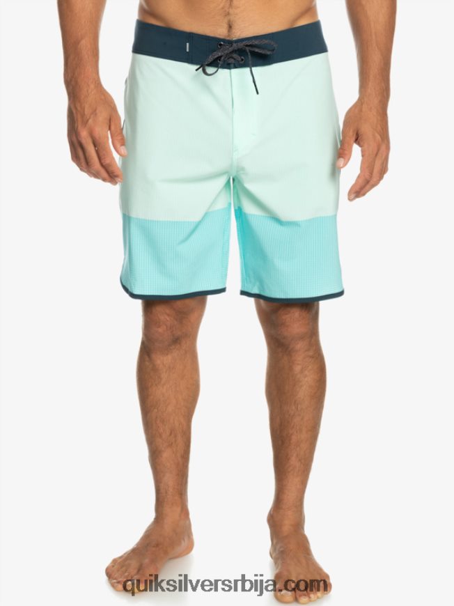 мушкарци Quiksilver хигхлите сцаллоп 19 боардсхортс стакло за плажу Z824VN35